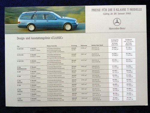 Mercedes klasse 210 - mercedes, w